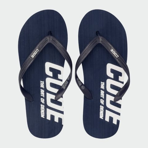 Code Mens Code Flip Flop Blue