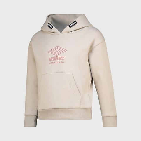 Umbro Kids Rizz Hoodie Beige