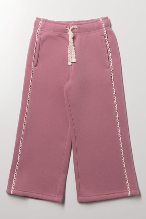 Wideleg Trackpants Pink