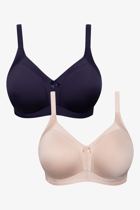 2 Pack Padded Wirefree Bras