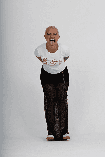 Sheer Lace Wide Leg Pants Black