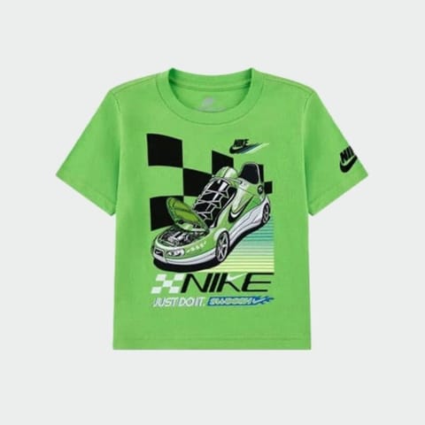 Nike Boys Victory Lap Jersey Tee Green