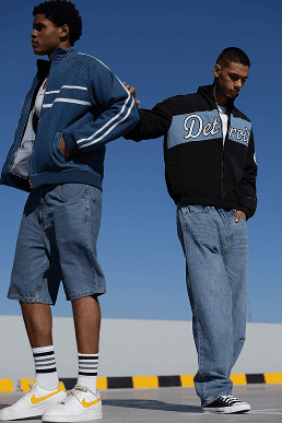 Retro Track Jacket Navy