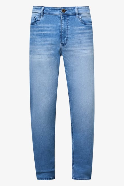 Blue Light Wash Slim Fit Jeans