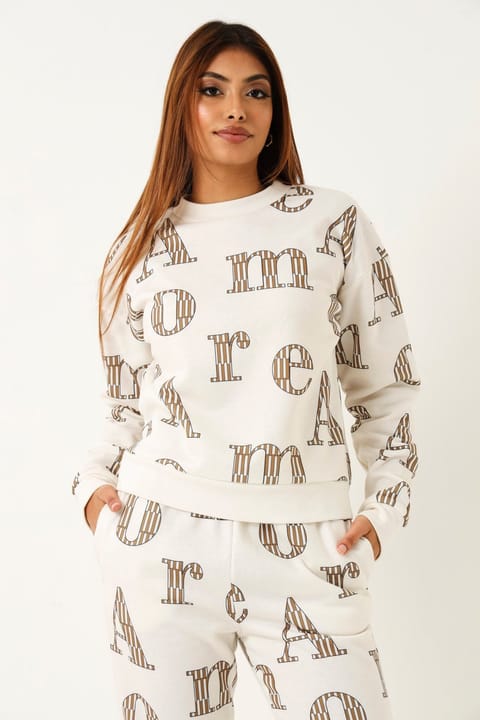Amore Fleece Pullover - Multi