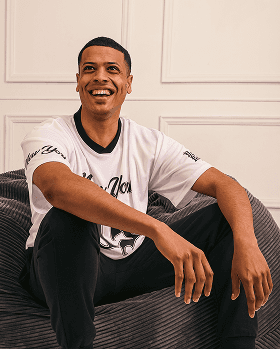 Varsity Graphic Tee White