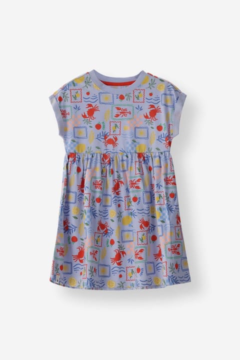 Relaxed Fit Printed Sundress